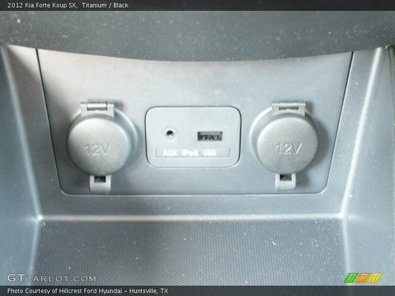 Controls of 2012 Forte Koup SX