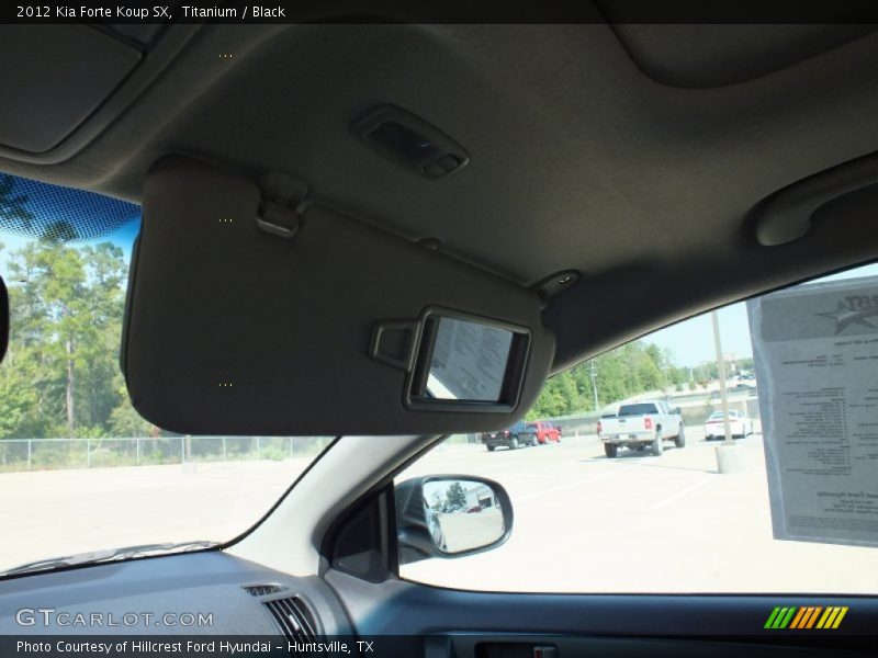 Titanium / Black 2012 Kia Forte Koup SX