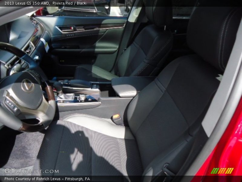Riviera Red / Black 2013 Lexus GS 350 AWD