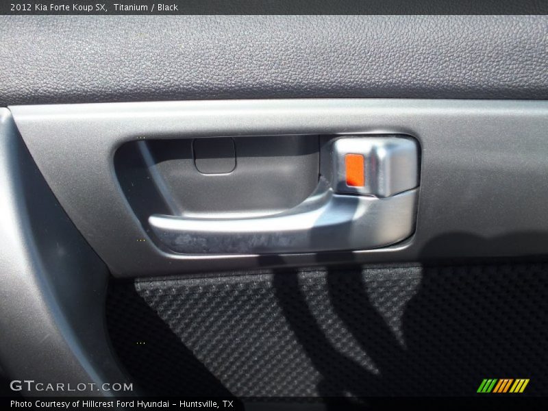 Titanium / Black 2012 Kia Forte Koup SX