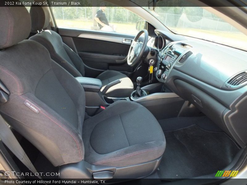  2012 Forte Koup SX Black Interior