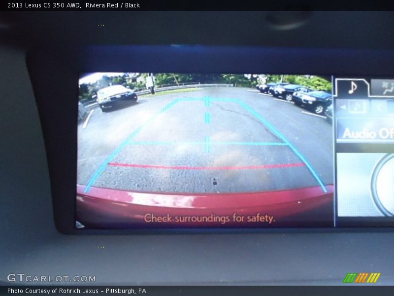 Riviera Red / Black 2013 Lexus GS 350 AWD