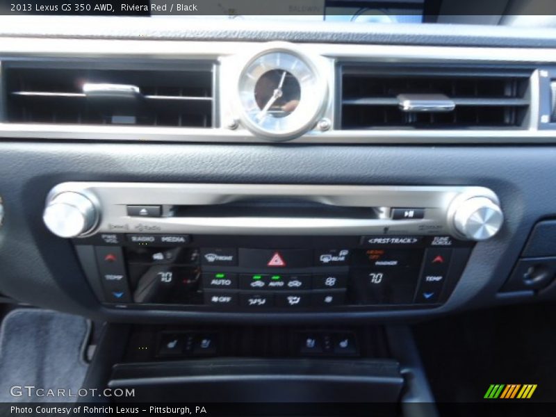 Controls of 2013 GS 350 AWD
