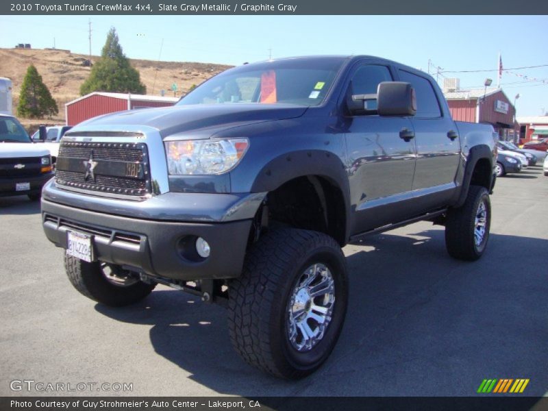 Slate Gray Metallic / Graphite Gray 2010 Toyota Tundra CrewMax 4x4