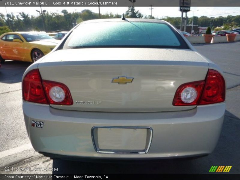 Gold Mist Metallic / Cocoa/Cashmere 2011 Chevrolet Malibu LT