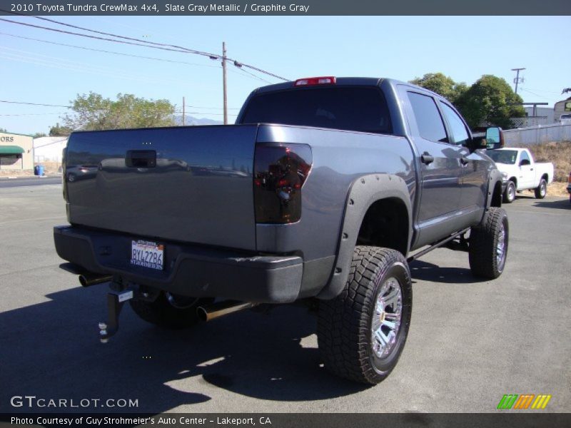 Slate Gray Metallic / Graphite Gray 2010 Toyota Tundra CrewMax 4x4