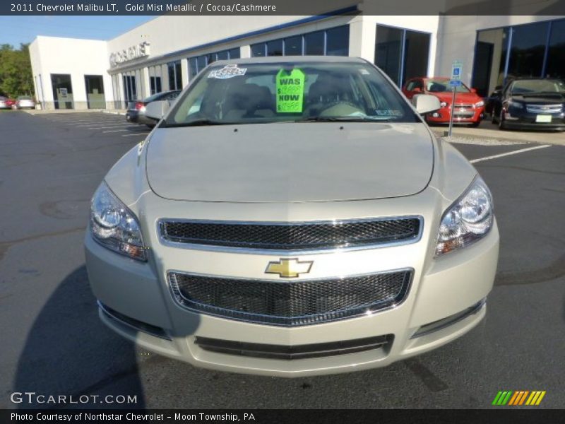 Gold Mist Metallic / Cocoa/Cashmere 2011 Chevrolet Malibu LT