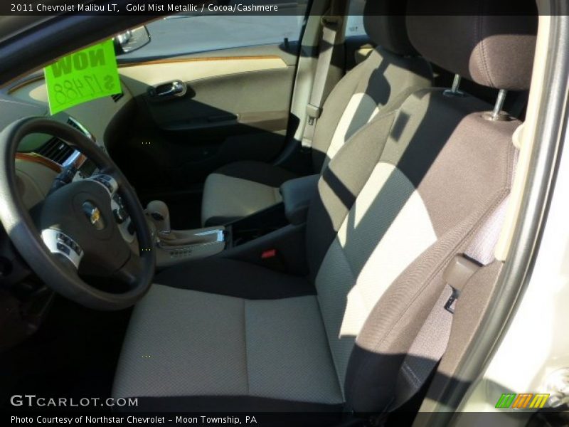 Gold Mist Metallic / Cocoa/Cashmere 2011 Chevrolet Malibu LT