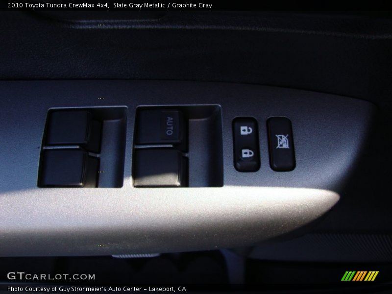 Slate Gray Metallic / Graphite Gray 2010 Toyota Tundra CrewMax 4x4