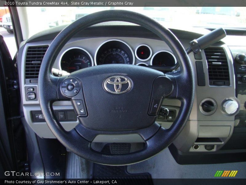 Slate Gray Metallic / Graphite Gray 2010 Toyota Tundra CrewMax 4x4