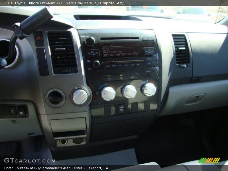 Slate Gray Metallic / Graphite Gray 2010 Toyota Tundra CrewMax 4x4
