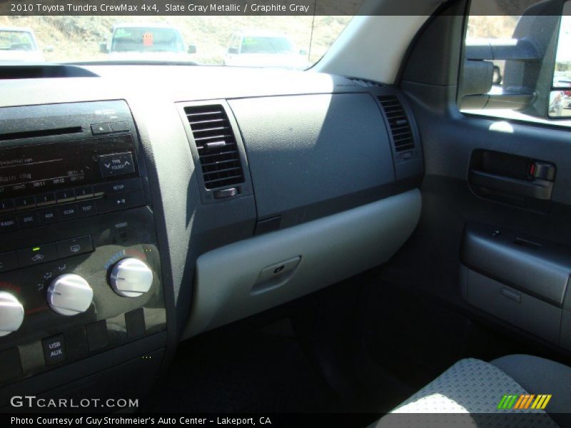 Slate Gray Metallic / Graphite Gray 2010 Toyota Tundra CrewMax 4x4