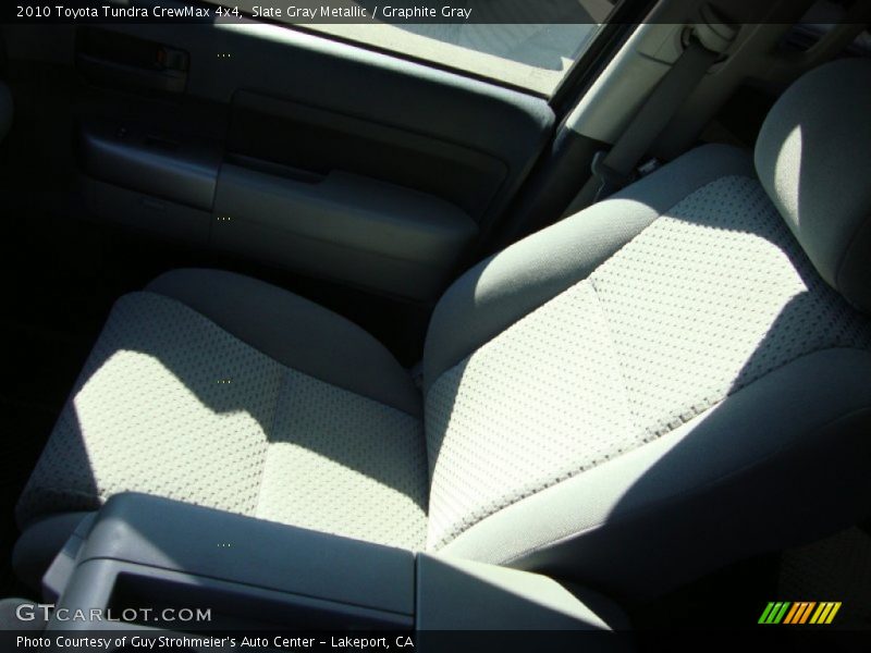 Slate Gray Metallic / Graphite Gray 2010 Toyota Tundra CrewMax 4x4