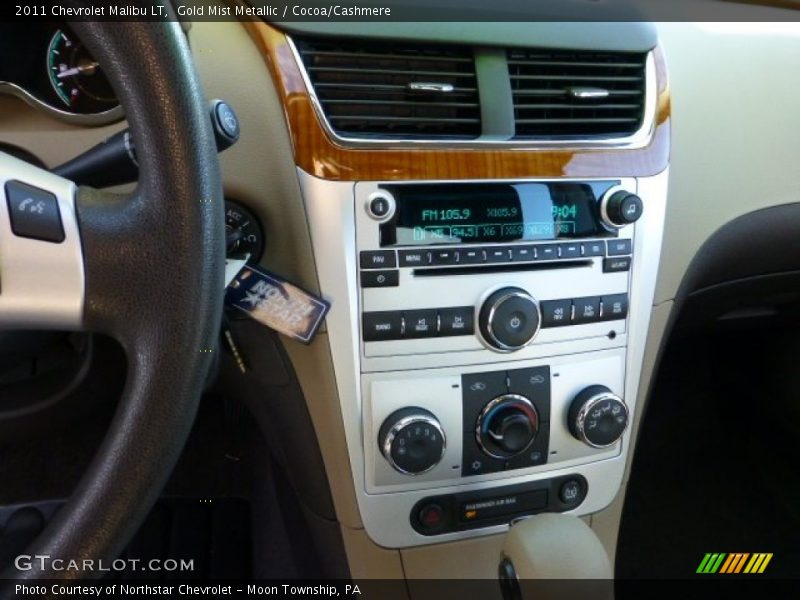 Gold Mist Metallic / Cocoa/Cashmere 2011 Chevrolet Malibu LT