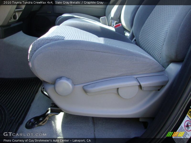 Slate Gray Metallic / Graphite Gray 2010 Toyota Tundra CrewMax 4x4