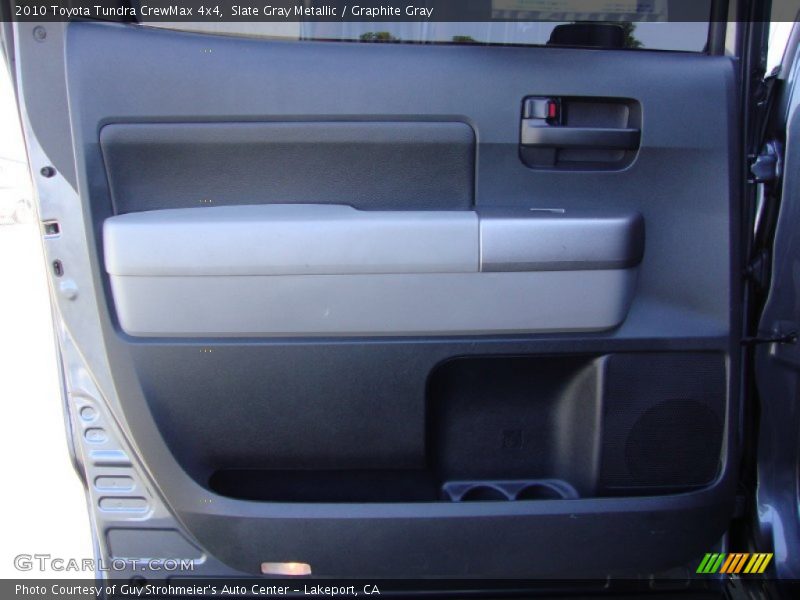 Slate Gray Metallic / Graphite Gray 2010 Toyota Tundra CrewMax 4x4