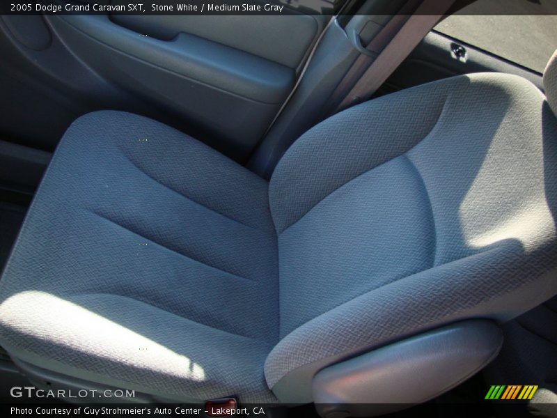 Stone White / Medium Slate Gray 2005 Dodge Grand Caravan SXT