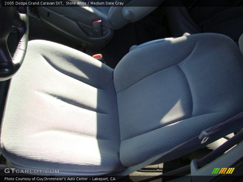 Stone White / Medium Slate Gray 2005 Dodge Grand Caravan SXT