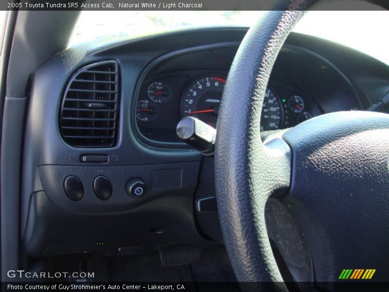 Natural White / Light Charcoal 2005 Toyota Tundra SR5 Access Cab