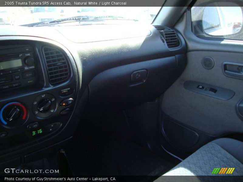 Natural White / Light Charcoal 2005 Toyota Tundra SR5 Access Cab
