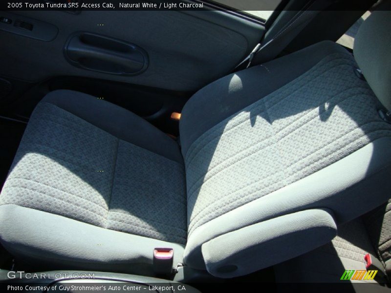 Natural White / Light Charcoal 2005 Toyota Tundra SR5 Access Cab