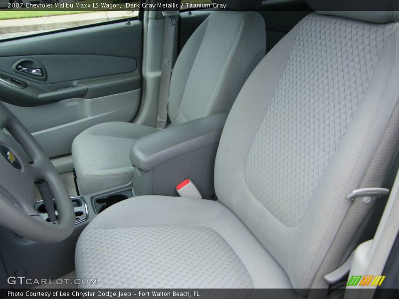 Dark Gray Metallic / Titanium Gray 2007 Chevrolet Malibu Maxx LS Wagon