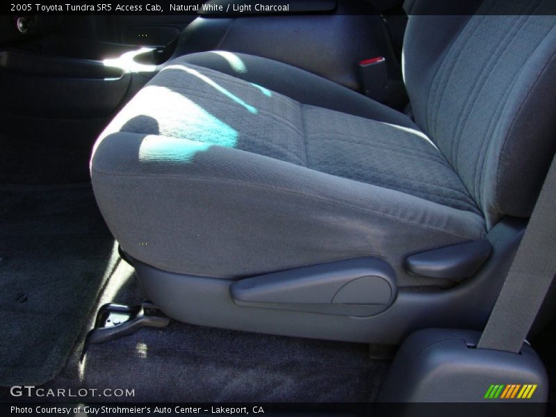 Natural White / Light Charcoal 2005 Toyota Tundra SR5 Access Cab