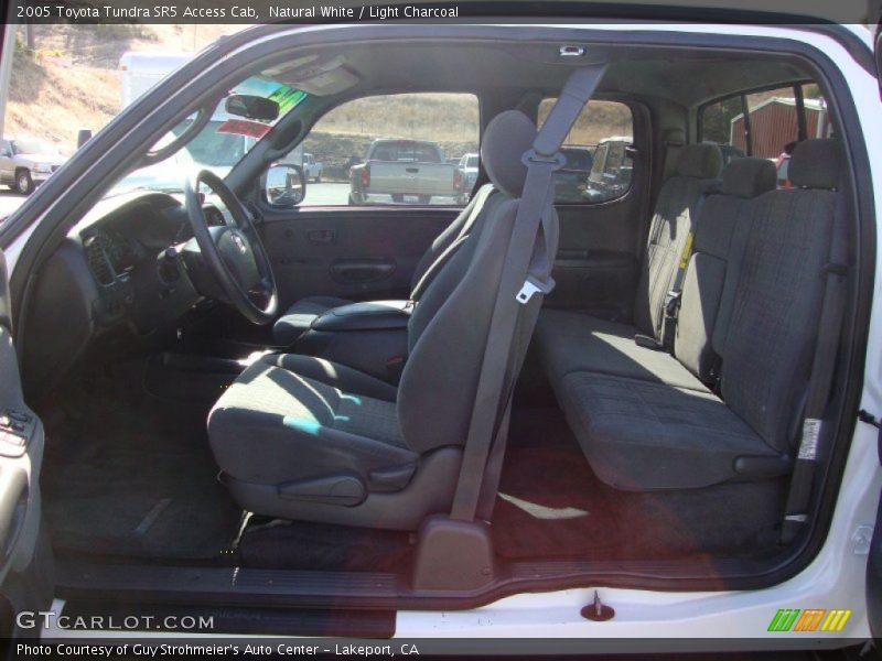 Natural White / Light Charcoal 2005 Toyota Tundra SR5 Access Cab