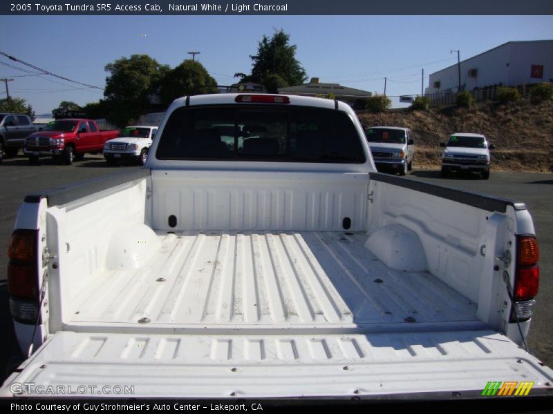 Natural White / Light Charcoal 2005 Toyota Tundra SR5 Access Cab