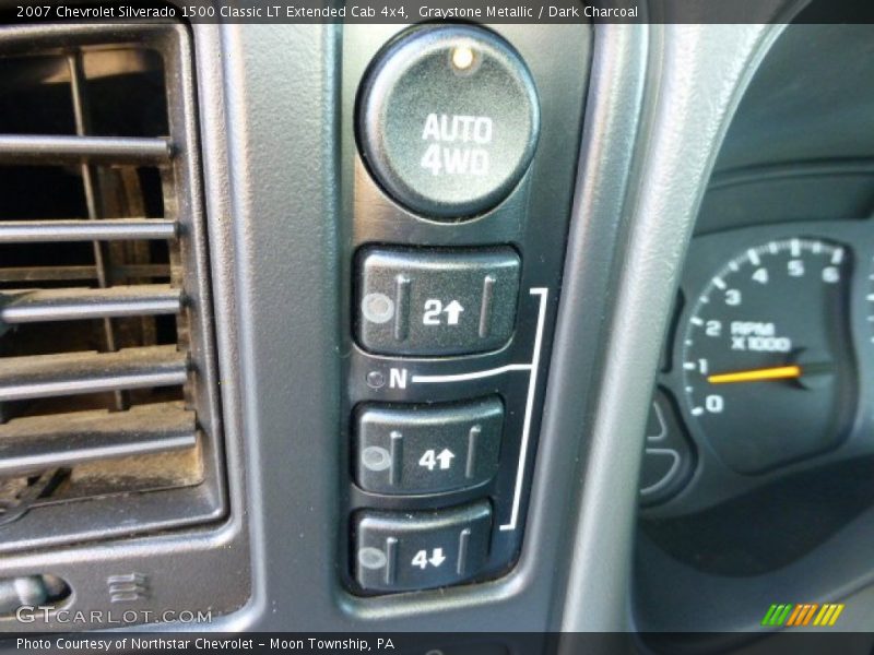 Graystone Metallic / Dark Charcoal 2007 Chevrolet Silverado 1500 Classic LT Extended Cab 4x4