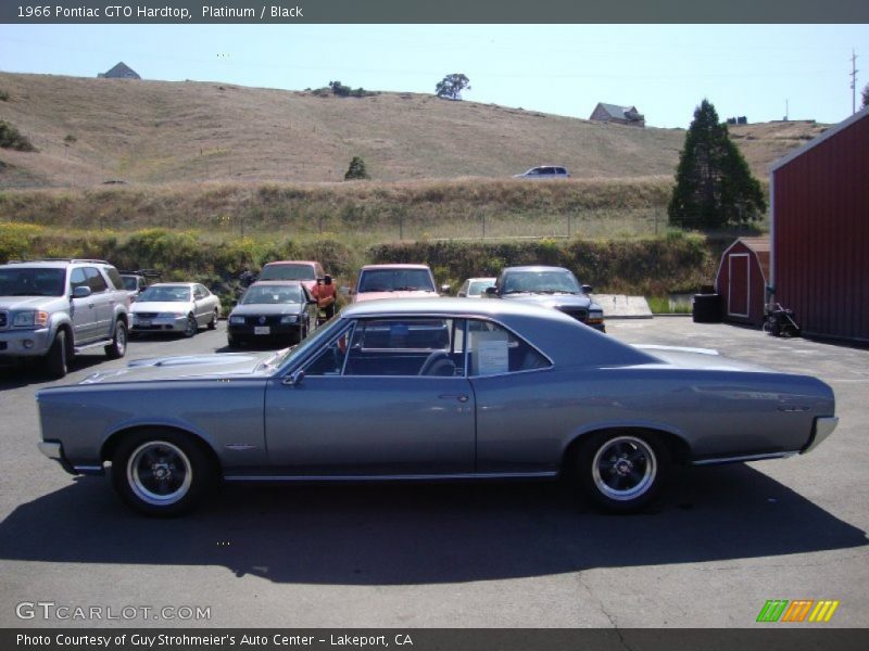 Platinum / Black 1966 Pontiac GTO Hardtop