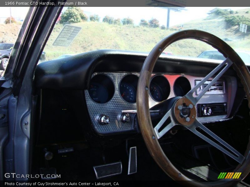 Platinum / Black 1966 Pontiac GTO Hardtop