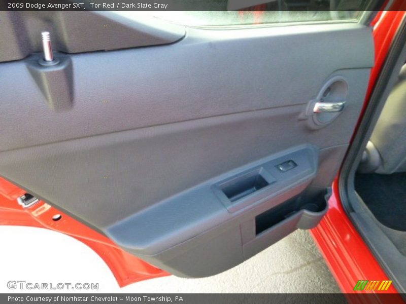 Tor Red / Dark Slate Gray 2009 Dodge Avenger SXT