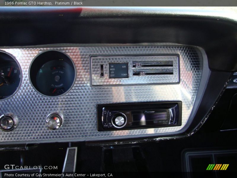 Controls of 1966 GTO Hardtop