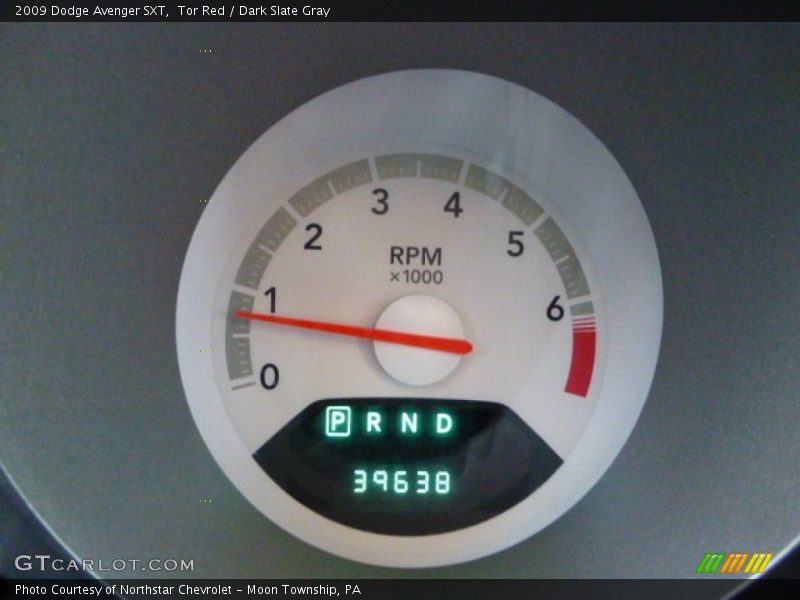 Tor Red / Dark Slate Gray 2009 Dodge Avenger SXT