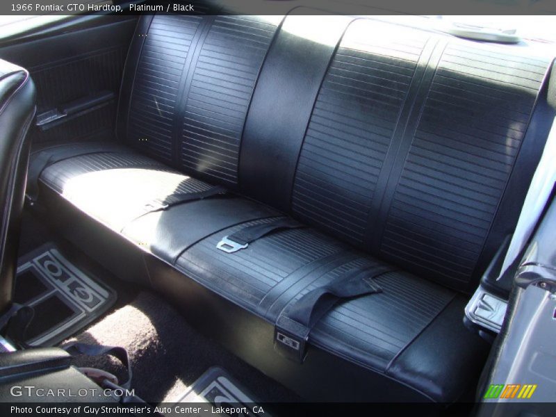 Rear Seat of 1966 GTO Hardtop