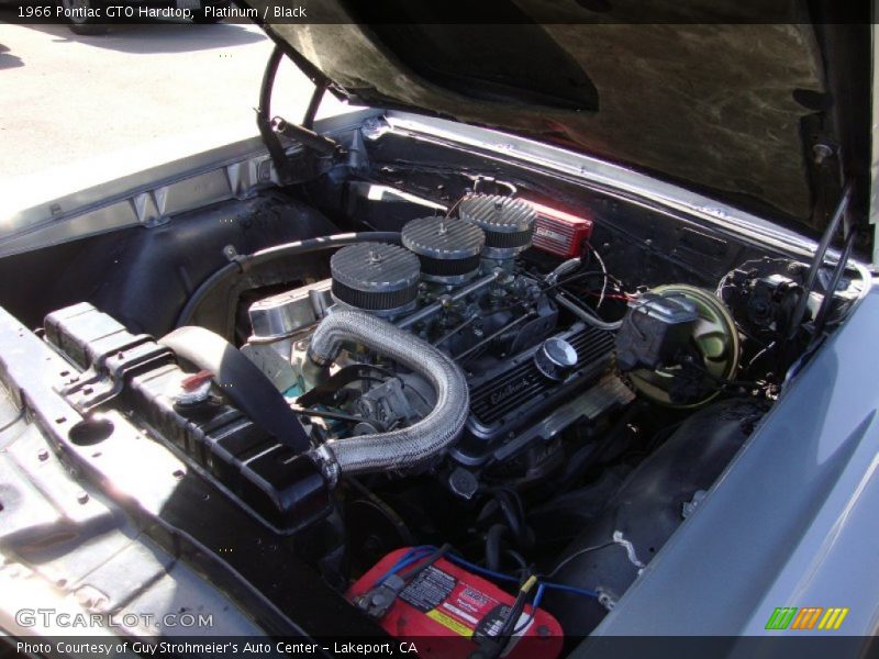  1966 GTO Hardtop Engine - 389 cid OHV 16-Valve Tri-Power V8