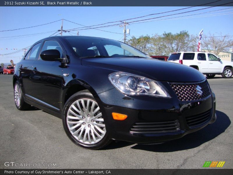 Black Pearl Metallic / Black 2012 Suzuki Kizashi SE
