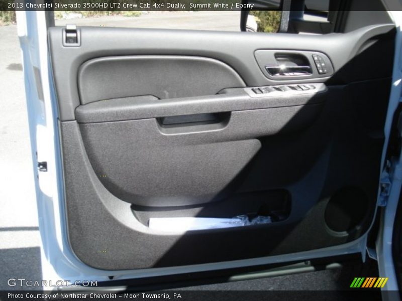 Summit White / Ebony 2013 Chevrolet Silverado 3500HD LTZ Crew Cab 4x4 Dually