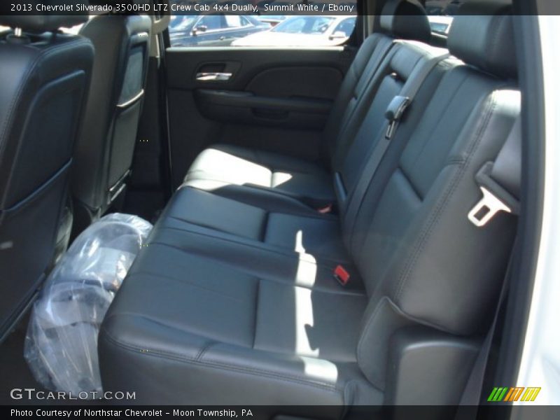 Summit White / Ebony 2013 Chevrolet Silverado 3500HD LTZ Crew Cab 4x4 Dually