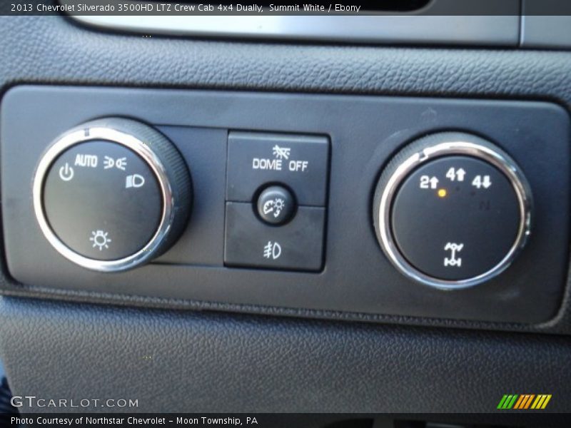 Summit White / Ebony 2013 Chevrolet Silverado 3500HD LTZ Crew Cab 4x4 Dually
