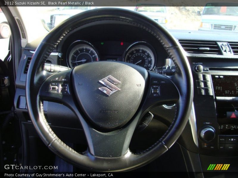 Black Pearl Metallic / Black 2012 Suzuki Kizashi SE