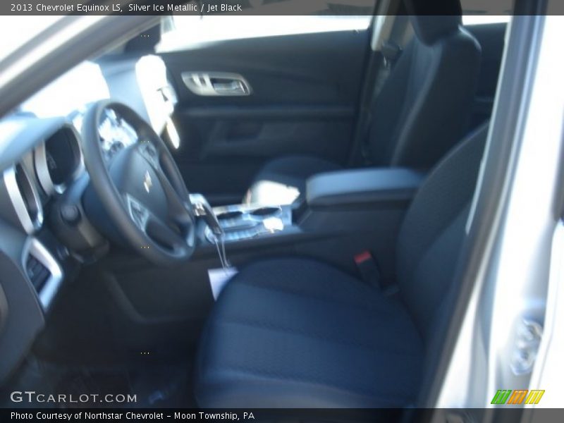 Silver Ice Metallic / Jet Black 2013 Chevrolet Equinox LS