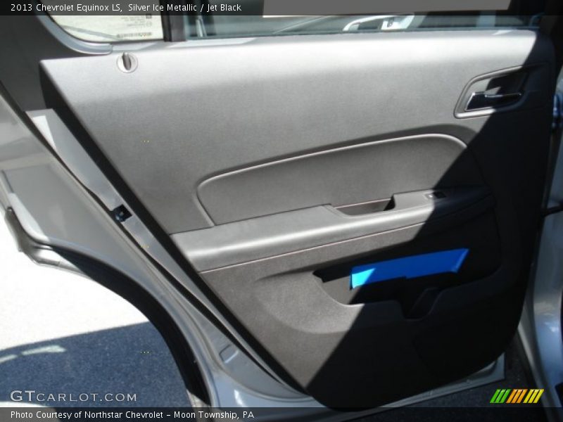 Silver Ice Metallic / Jet Black 2013 Chevrolet Equinox LS