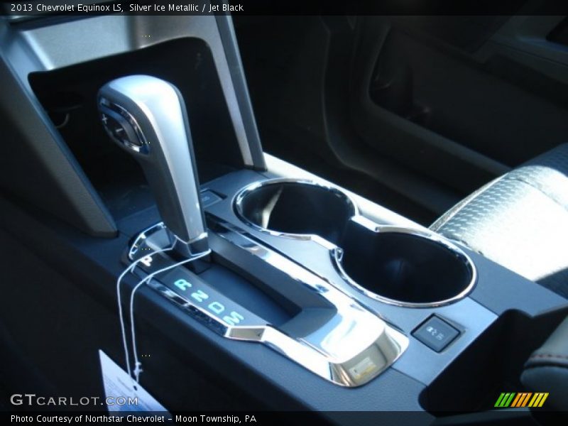 Silver Ice Metallic / Jet Black 2013 Chevrolet Equinox LS