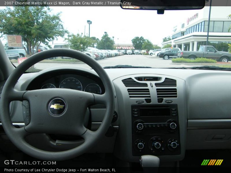 Dark Gray Metallic / Titanium Gray 2007 Chevrolet Malibu Maxx LS Wagon