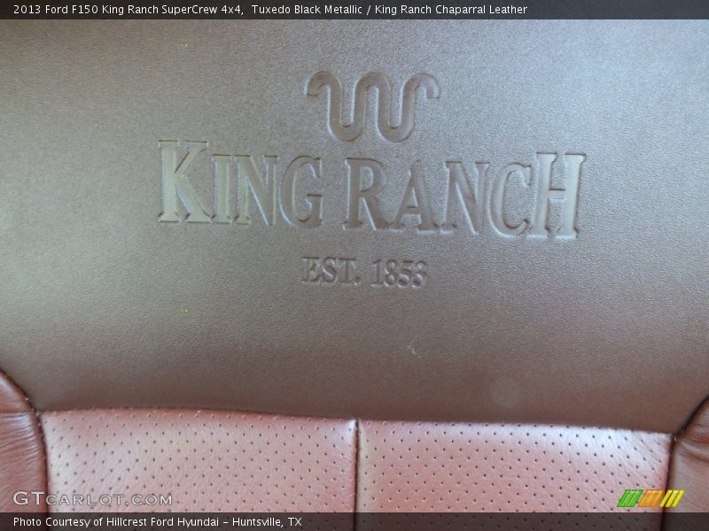 embossed King Ranch Est. 1853 - 2013 Ford F150 King Ranch SuperCrew 4x4