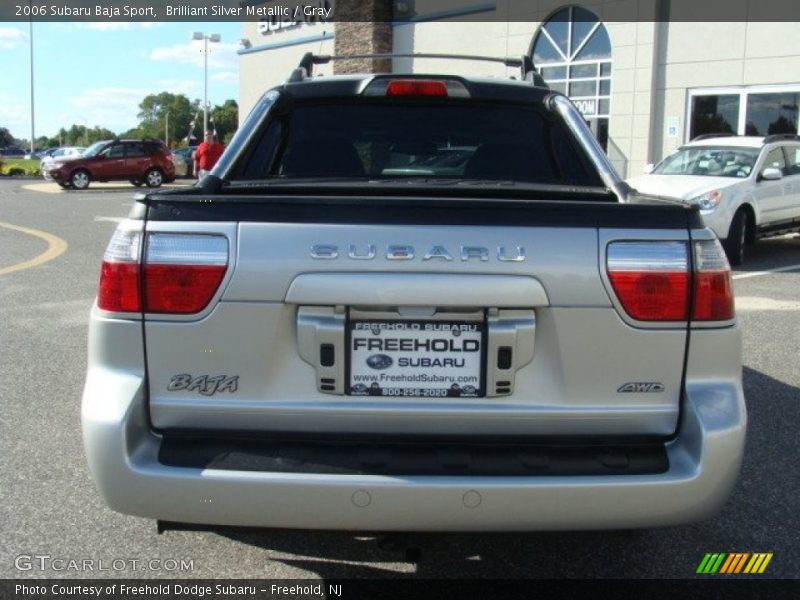 Brilliant Silver Metallic / Gray 2006 Subaru Baja Sport