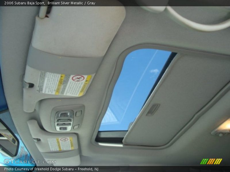 Brilliant Silver Metallic / Gray 2006 Subaru Baja Sport