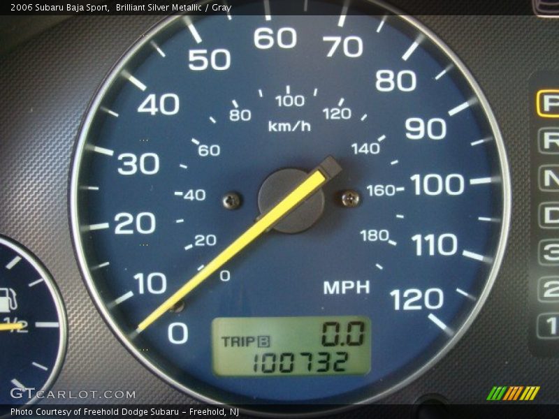 Brilliant Silver Metallic / Gray 2006 Subaru Baja Sport